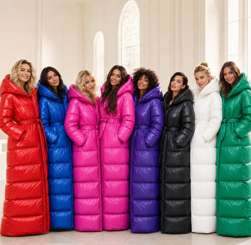 Cappotto lungo imbottito