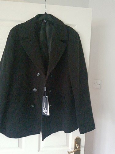 Cappotto uomo nero art - cappotto,