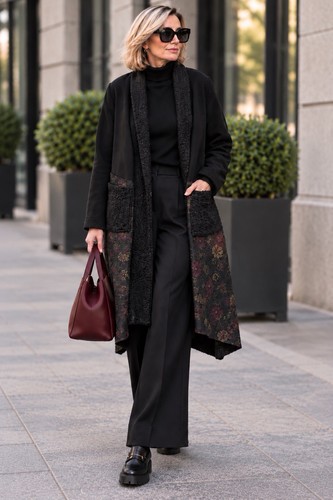Cappotto giacca donna oversize
