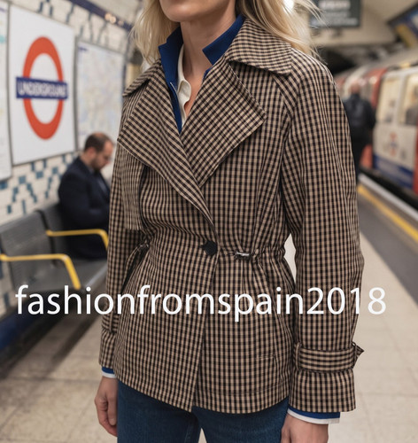 Zara nuovo trench - zara, plaid