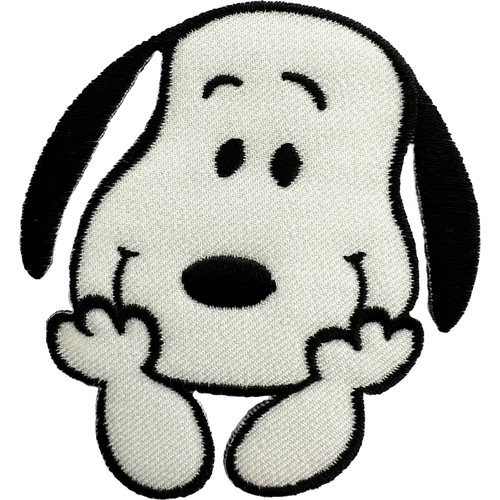 Snoopy dog patch iron - sew, on
