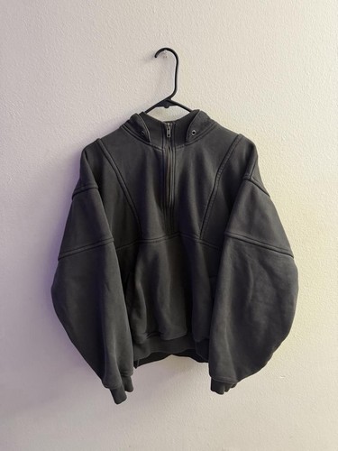 Joah marrone retrò mezza zip - marrone,