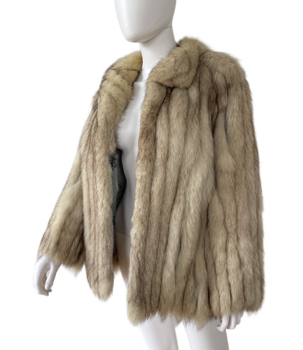 Giacca cappotto pelliccia saga - pelliccia,