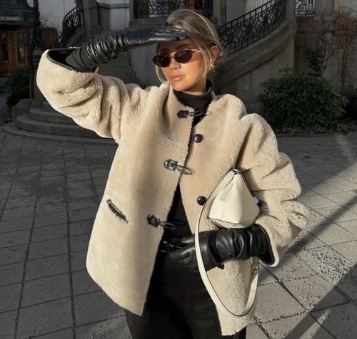 Cappotto pelliccia sintetica