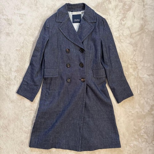 Cappotto lungo max - max, lino