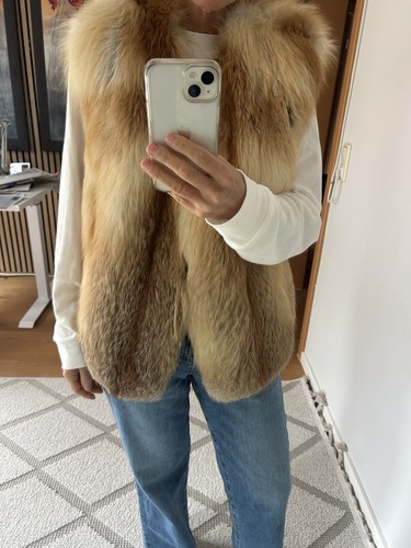 Cappotto pelliccia volpe - cappotto, di
