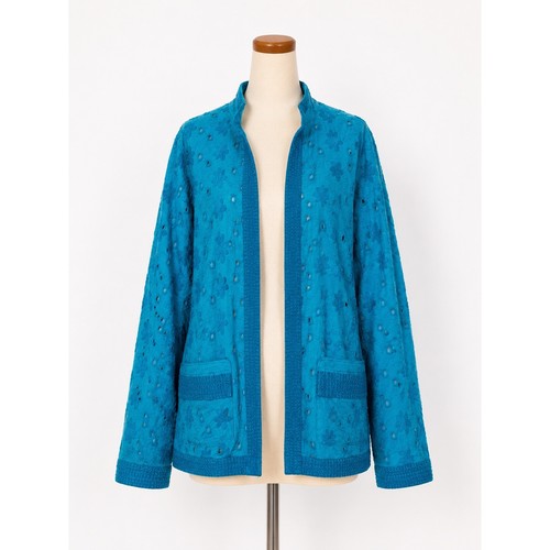 Giacca chicos blu teal con - giacca,