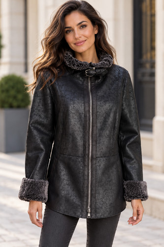Marc cain leder veloursleder - marc,