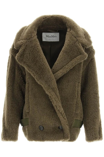 Giacca teddy alpaca max mara - alpaca,