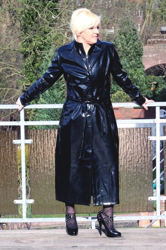 Cappotto donna lungo - , laccato